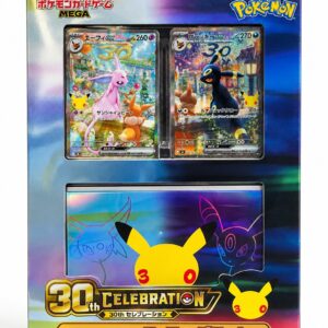 Pokémon Card Game MEGA 30th Celebration Premium Deck Set Espeon & Umbreon, Japanese