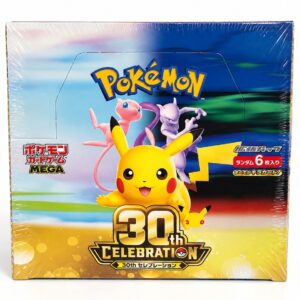 Pokémon TCG 30th Celebration M6a booster box, Japanese version